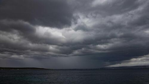 Regen über dem Mittelmeer 28.09.2022