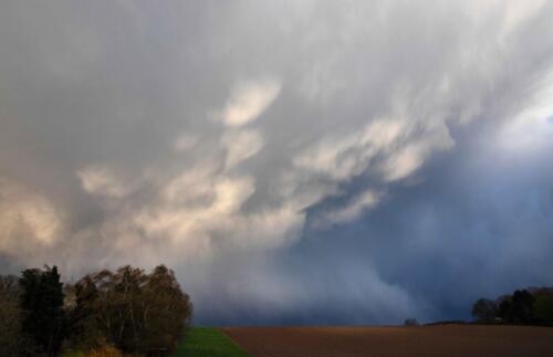 Sturm über dem Feld 07.04.2022